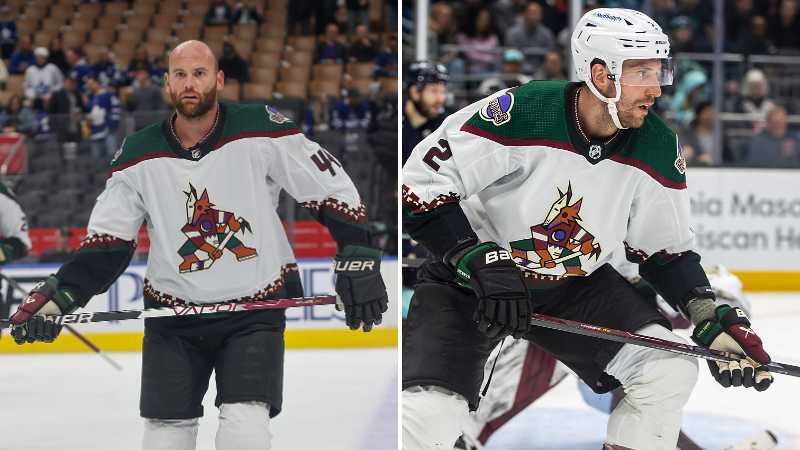 Left: Zack Kassian, Right: Patrik Nemeth, tags: arizona coyotes på kassian og - CC