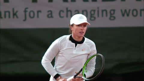 French Open Sport - French Open Sport, Roland Garros tennis iga swiatek sIaco49snVPeSceNYl, tags: den 15. ved - Giphy / Roland-Garros
