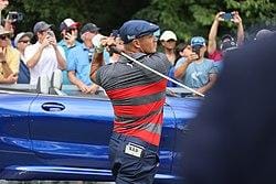 DeChambeau at the BMW Championship in 2021, tags: bryson på liv - CC BY-SA