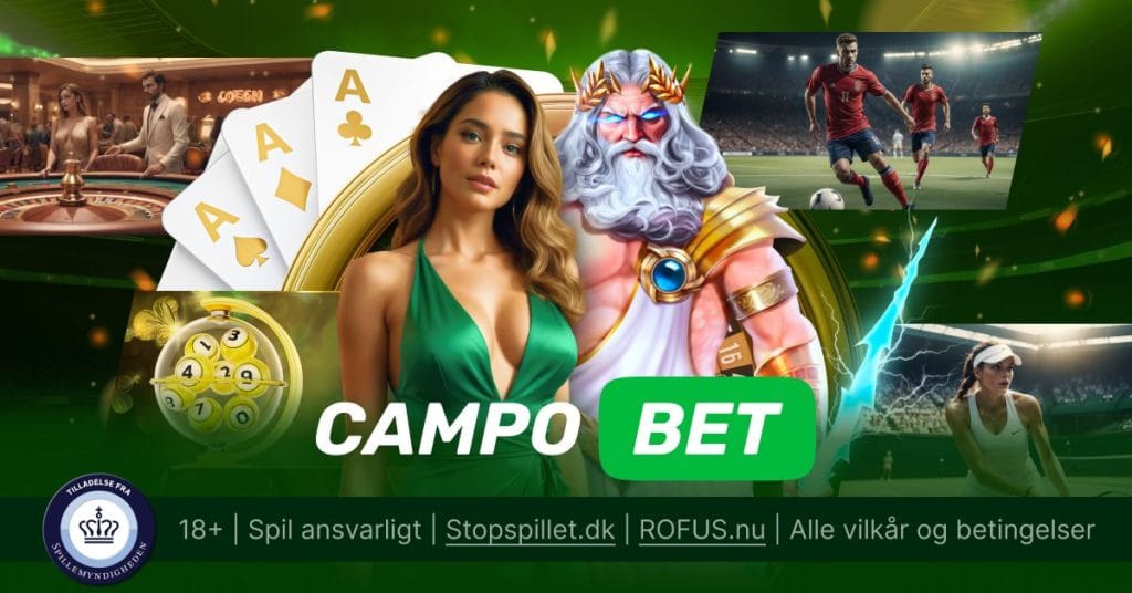 Danske spillere oplever det bedste indenfor online casino med CampoBet